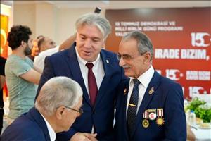 15 Temmuz Demokrasi ve Millî Birlik Günü kapsamında düzenlenen programda, şehit ve gazi yakınlarımız ile bir araya gelindi.